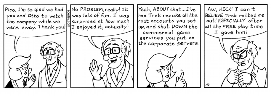 acedev comic, webcomic for Tuesday 10 Jan 2017
